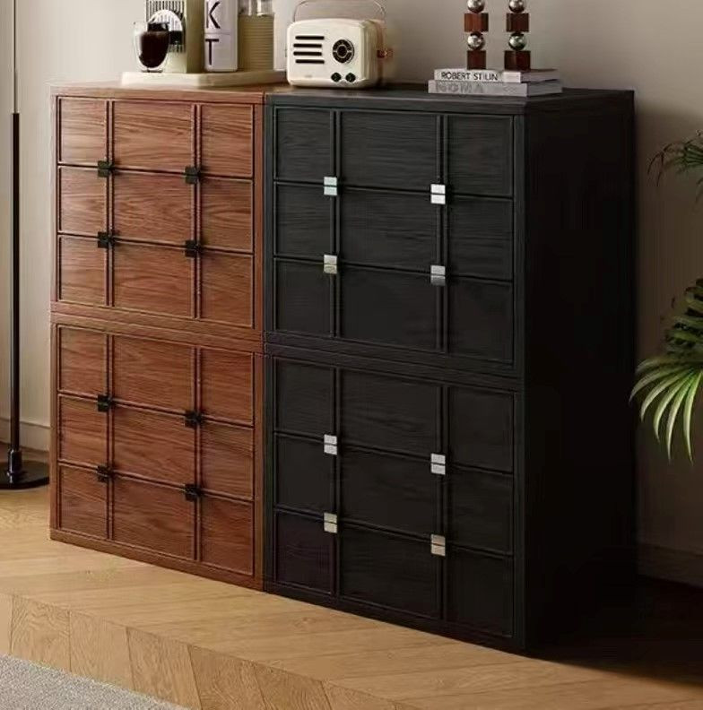 Solid Wood Storage Cabinet Support Customization