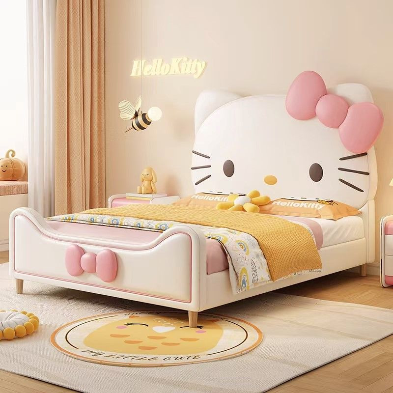 Girls Cute Little Childrens Bed, Customizable